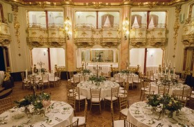 Wedding in Prague Neo-Baroque Ballroom
