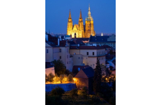 Wedding in Prague Prague Castle with amazing views