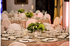 Wedding in Prague Birthday Gala Dinner