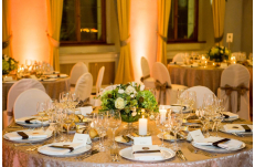 Wedding in Prague Birthday Gala Dinner
