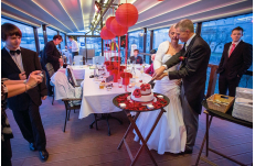 Wedding in Prague Riverside Terrace Restaurant