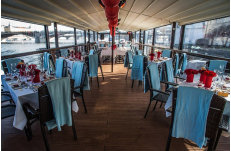 Wedding in Prague Riverside Terrace Restaurant