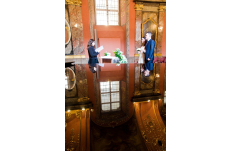 Wedding in Prague Mirror Chapel at Clementinum