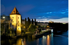 Wedding in Prague Riverside Terrace Restaurant