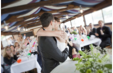 Wedding in Prague Riverside Terrace Restaurant