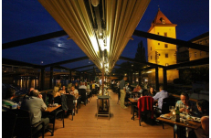 Wedding in Prague Riverside Terrace Restaurant