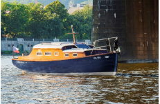 Wedding in Prague Romantic Small Boat