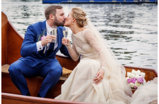 Wedding in Prague Romantic Small Boat