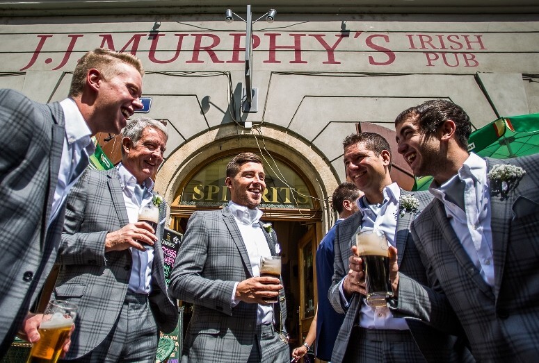 Wedding in Prague Summer Fun