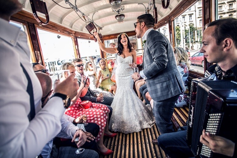 Wedding in Prague Summer Fun