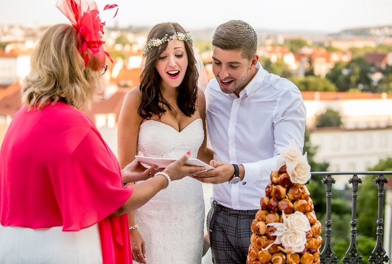 Wedding in Prague Summer Fun