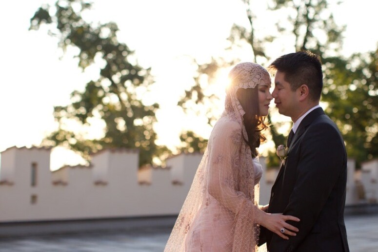 Wedding in Prague Pink and tender