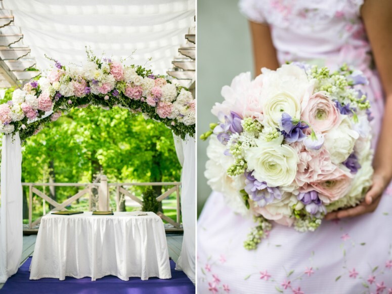 Wedding in Prague Spring Chateau