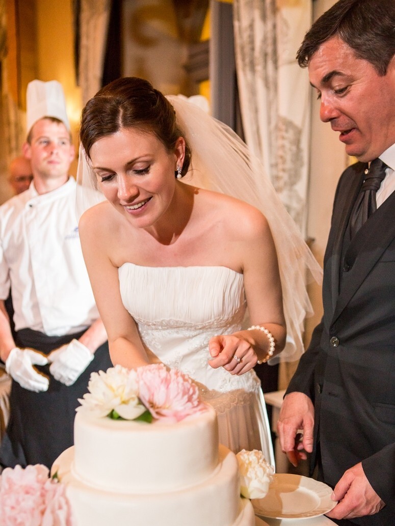 Wedding in Prague Spring Chateau