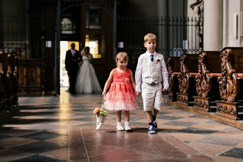 Wedding in Prague Coral Loves Navy