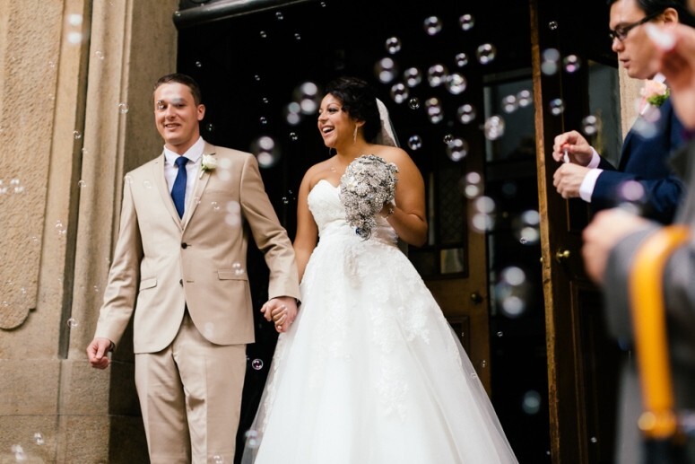 Wedding in Prague Coral Loves Navy