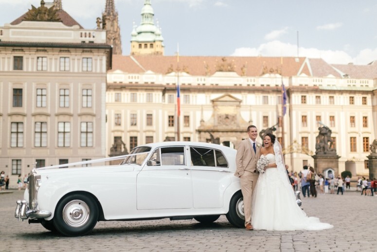 Wedding in Prague Coral Loves Navy